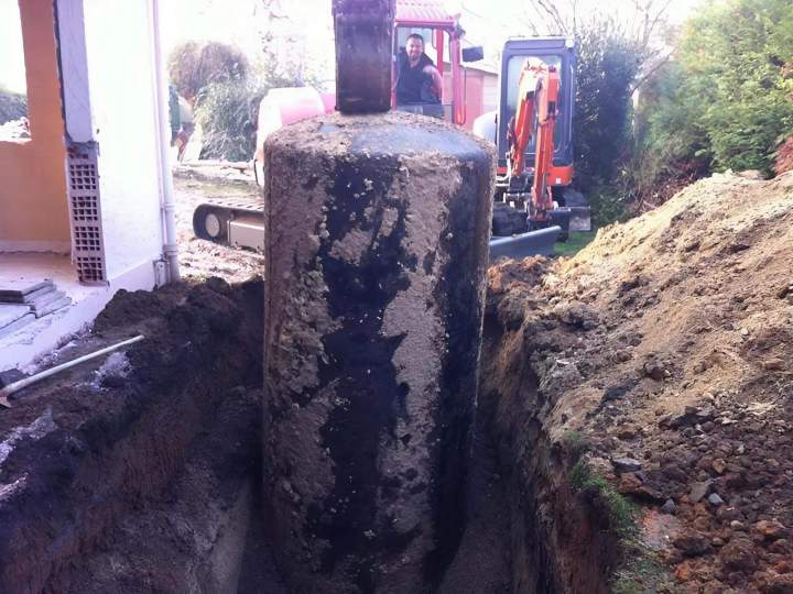 Extraction du sol  Île-de-France