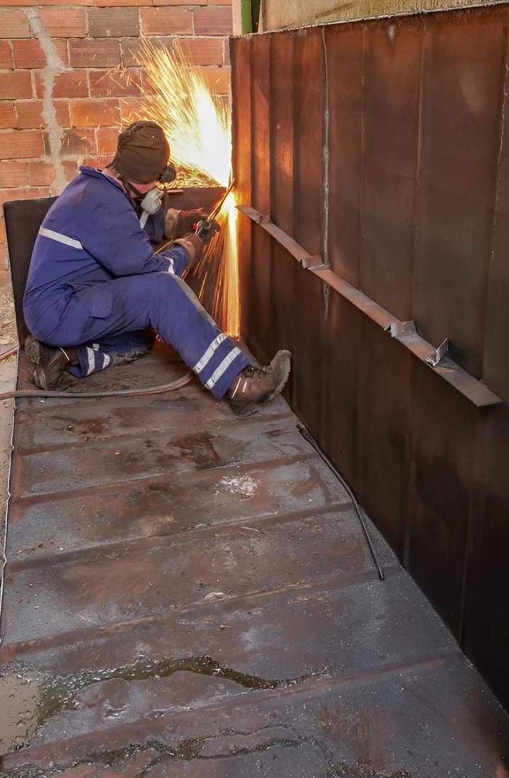 Service de découpe des cuves Île-de-France